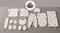 11 Piece Newborn Baby Cotton Clothing Gift Set - Cute Cat & Paw Print