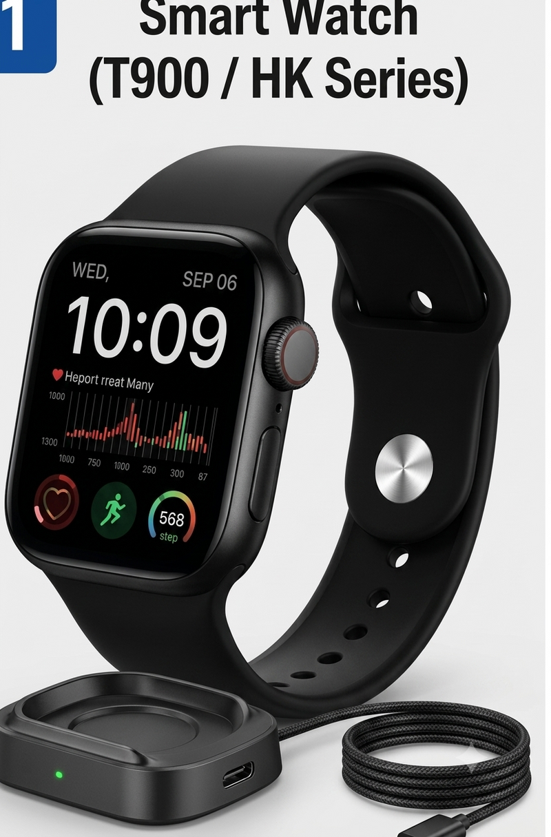 Smart Watch - Fitness Tracker with Heart Rate Monitor