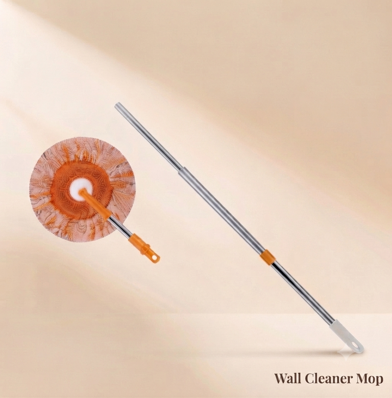 360° Rotating Wall Cleaner Mop - Extendable Cleaning Mop