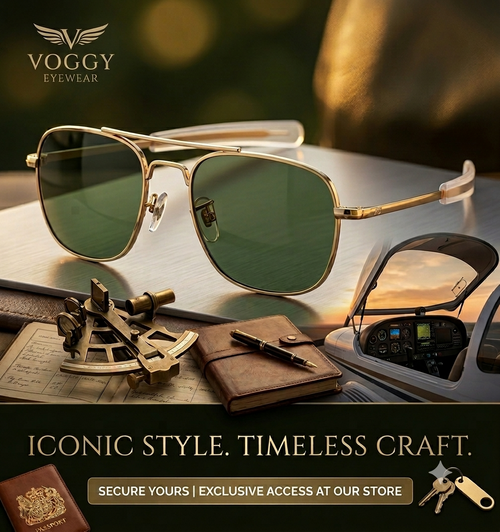Men's Classic Aviator Sunglasses