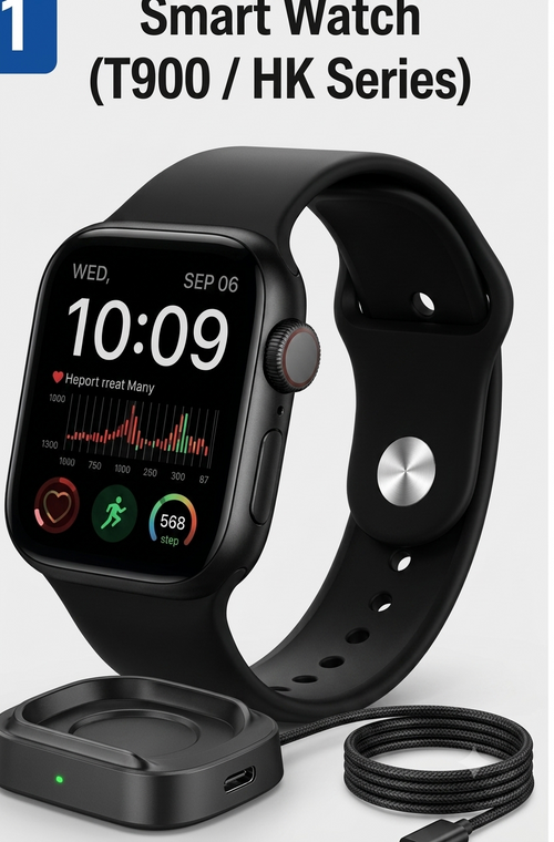 Smart Watch - Fitness Tracker with Heart Rate Monitor