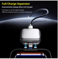 Fully Charged Separator – Smart USB-C Auto Disconnect Charging Adapter (140W)