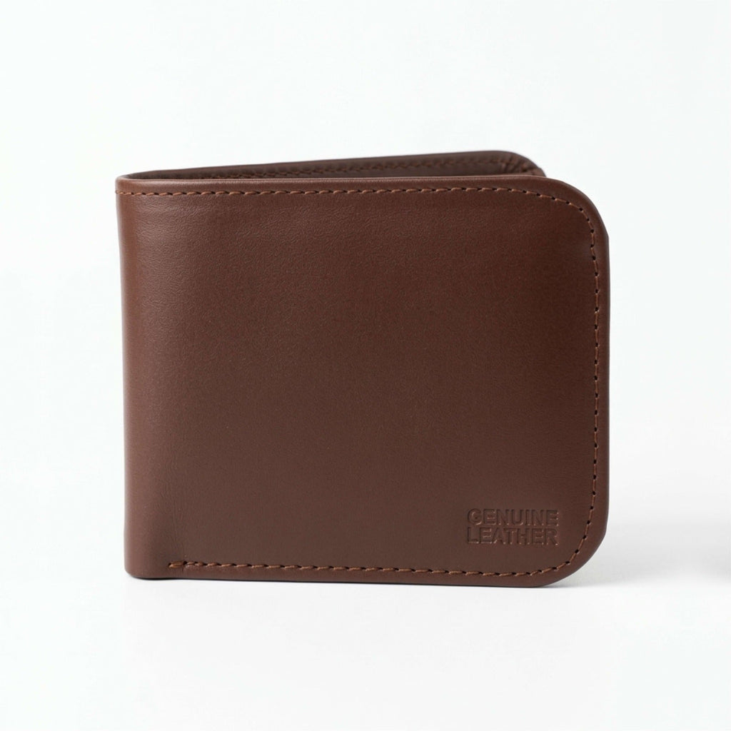 Brown leather wallet