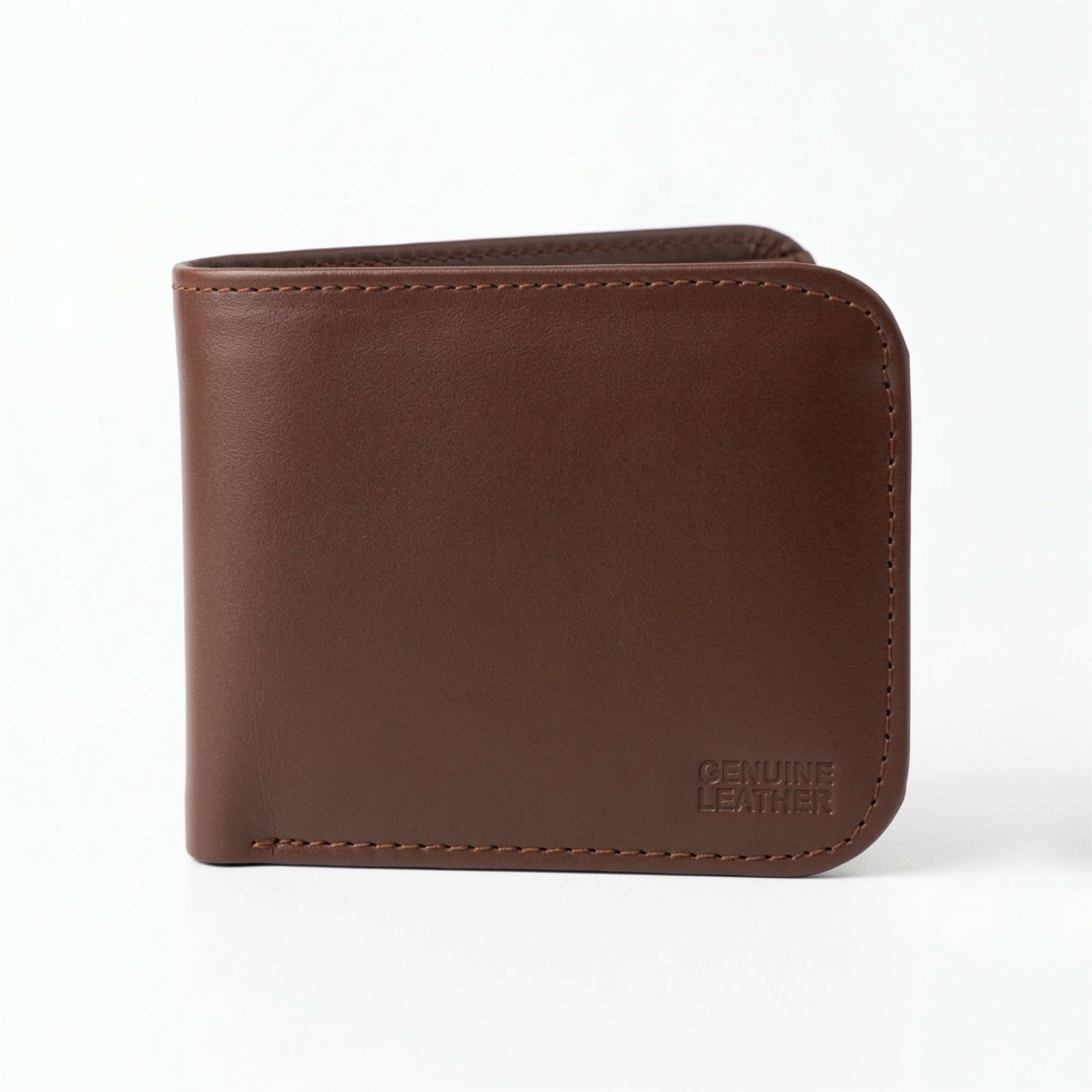 Brown leather wallet